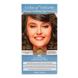 Naturalna farba do włosów Tints of Nature – 6C Ciemny popielaty blond